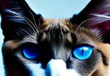 Почему у сиамских кошек голубые глаза?